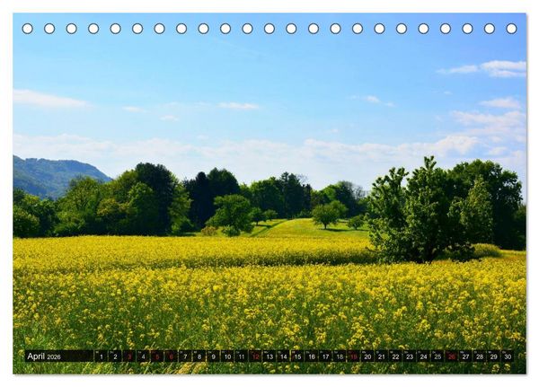 Produktbild: Eindrucksvolle Landschaften (Tischkalender 2026 DIN A5 quer), CALVENDO Monatskalender
