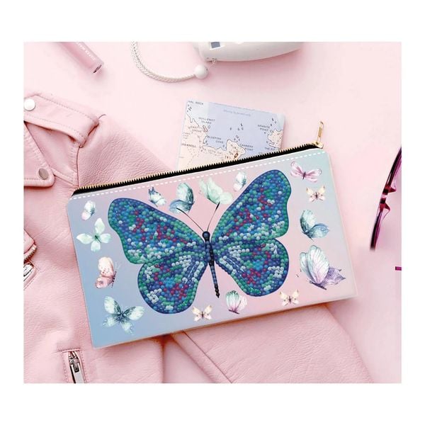 Produktbild: DOTZIES BY DIAMOND DOTZ - Diamond Painting Etui Schmetterling