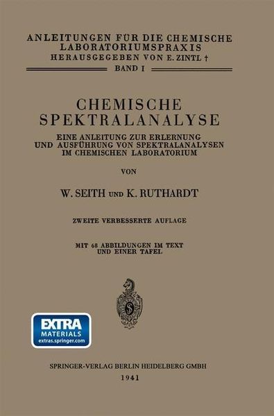 Produktbild: Chemische Spektralanalyse