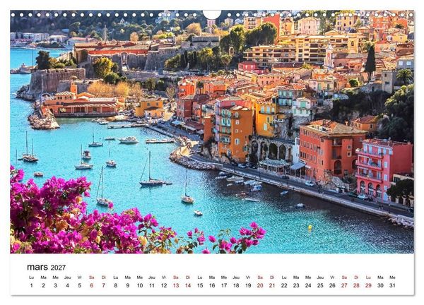 Produktbild: Enivrante C&ocirc;te d'Azur (Calendrier mural 2027 DIN A3 vertical), CALVENDO calendrier mensuel
