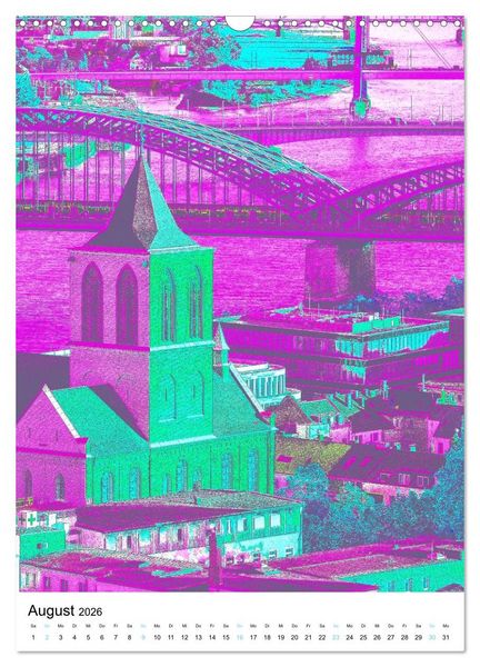 Produktbild: K&ouml;ln "in Hochform" (Wandkalender 2026 DIN A3 hoch), CALVENDO Monatskalender