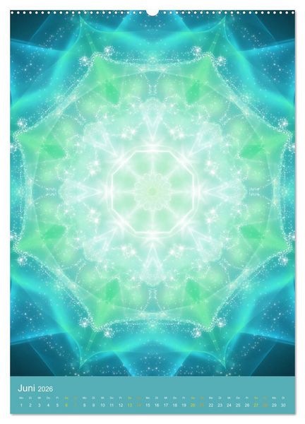 Produktbild: Lichtvolle Mandalas (Wandkalender 2026 DIN A2 hoch), CALVENDO Monatskalender