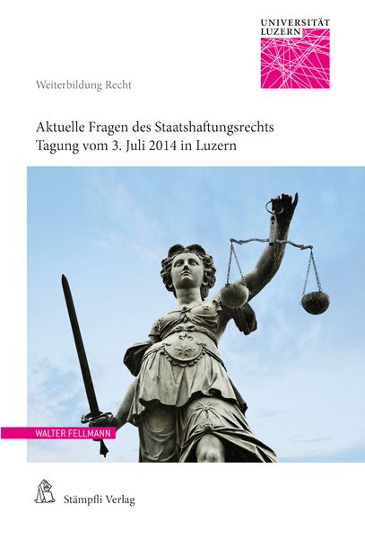 Produktbild: Aktuelle Fragen des Staatshaftungsrechts