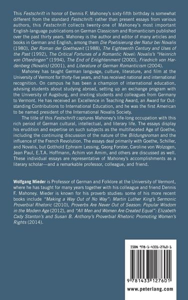 Produktbild: From Goethe to Novalis