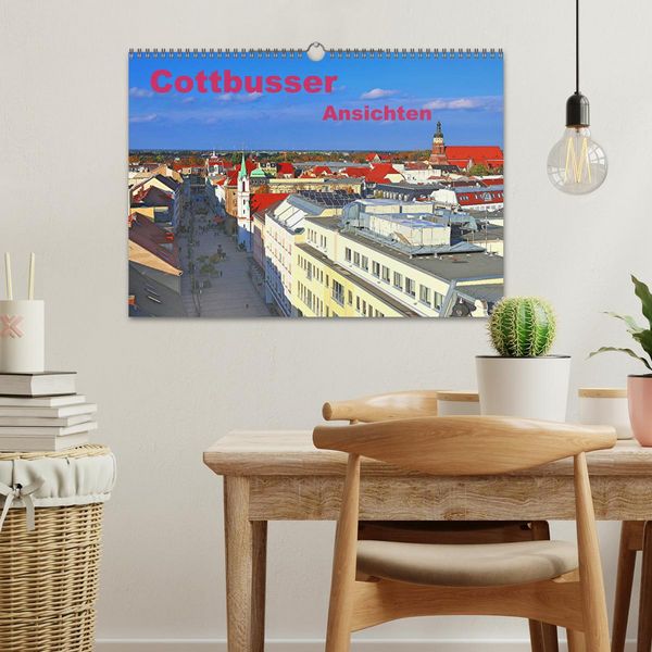Produktbild: Cottbusser Ansichten (Wandkalender 2026 DIN A3 quer), CALVENDO Monatskalender