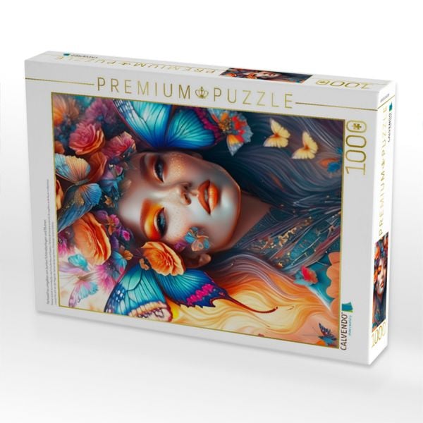 CALVENDO 1000 Teile Puzzle „Sternzeichen Jungfrau“ – 48x64 Cm Premium-Foto-Puzzle Für Erwachsene & Puzzle-Fans