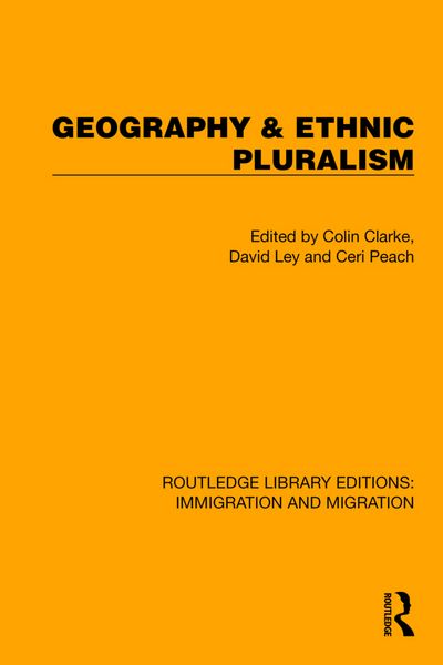 Produktbild: Geography & Ethnic Pluralism