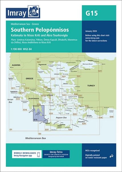 Produktbild: G15 Southern Peloponnisos