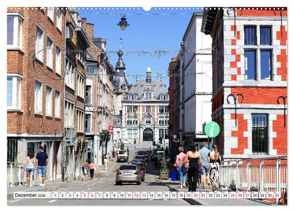 Produktbild: Namur - Hauptstadt der Wallonie (hochwertiger Premium Wandkalender 2026 DIN A2 quer), Kunstdruck in Hochglanz