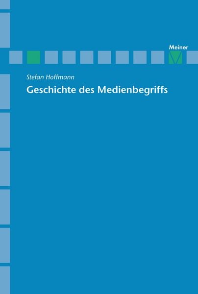 Produktbild: Geschichte des Medienbegriffs