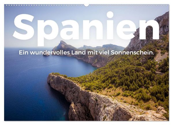 Produktbild: Spanien - Ein wundervolles Land mit viel Sonnenschein. (Wandkalender 2026 DIN A2 quer), CALVENDO Monatskalender