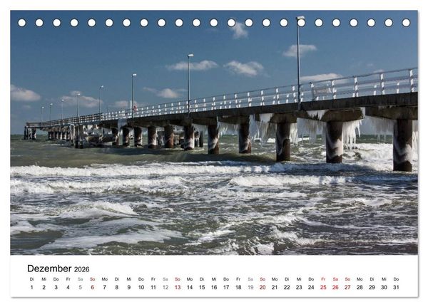 Produktbild: Ostseeheilbad Travem&uuml;nde - L&uuml;becks sch&ouml;nste Tochter (Tischkalender 2026 DIN A5 quer), CALVENDO Monatskalender