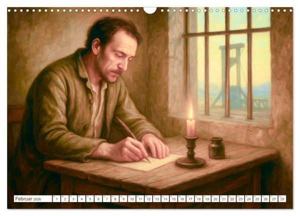 Produktbild: Victor Hugo (Wandkalender 2026 DIN A3 quer), CALVENDO Monatskalender