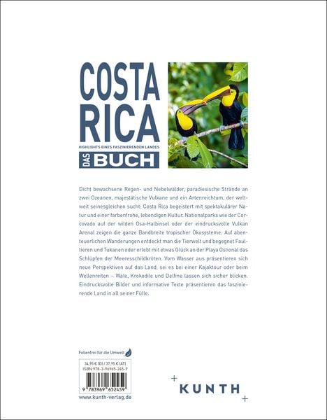 Produktbild: KUNTH Costa Rica. Das Buch