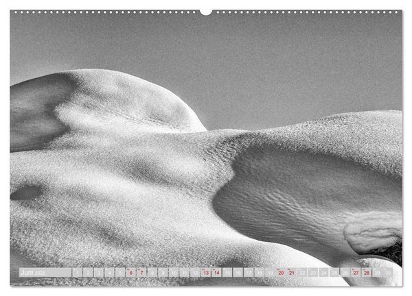 Produktbild: Arlberg black and white (hochwertiger Premium Wandkalender 2026 DIN A2 quer), Kunstdruck in Hochglanz