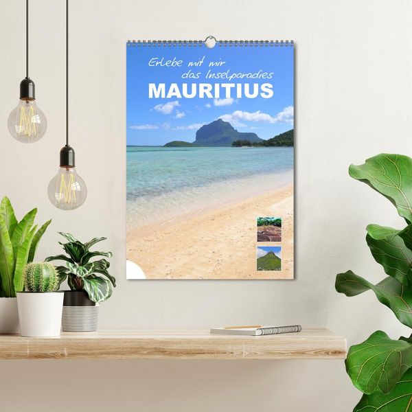 Produktbild: Erlebe mit mir das Inselparadies Mauritius (Wandkalender 2026 DIN A3 hoch), CALVENDO Monatskalender