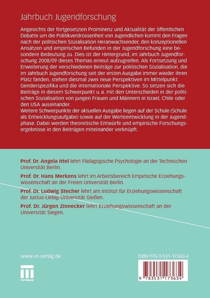Produktbild: Jahrbuch Jugendforschung