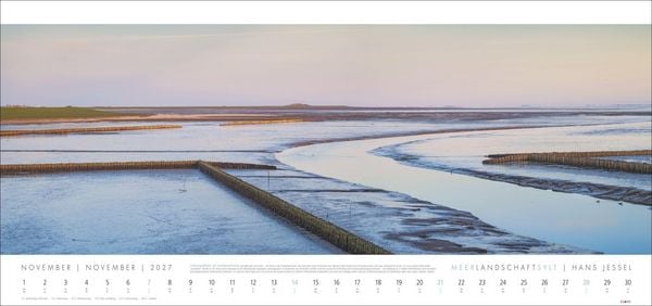 Produktbild: Meerlandschaft SYLT Kalender 2027 - Hans Jessel