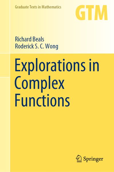 Produktbild: Explorations in Complex Functions