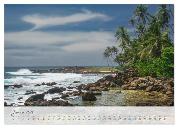 Produktbild: Verliebt in Sri Lanka (Wandkalender 2026 DIN A3 quer), CALVENDO Monatskalender
