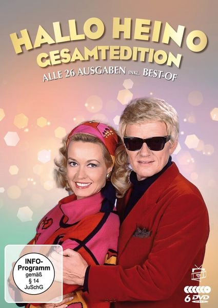 Produktbild: Hallo Heino - Gesamtedition: Die komplette Show-Reihe (Alle 26 Ausgaben inkl. Best-of) (Fernsehjuwelen) [6 DVDs]