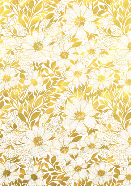 Produktbild: Geschenkpapier "Blumen"