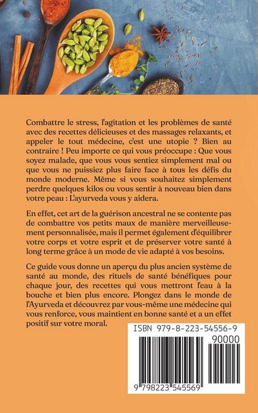 Produktbild: Ayurveda pour d&eacute;butants Comment int&eacute;grer facilement le principe d'autogu&eacute;rison indien dans votre vie quotidienne et trouver une sant&eacute; globale &eacute;tape pa