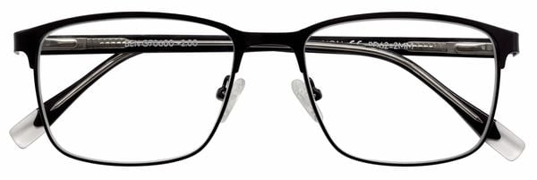 Produktbild: Lesebrille BEN, schwarz, +3.00 dpt mit Etui