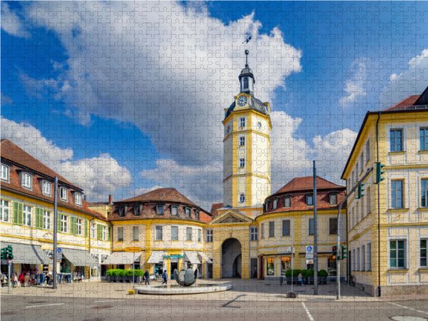 Produktbild: CALVENDO Puzzle Ansbach Impressionen 1000 Teile Lege-Gr&ouml;&szlig;e 64 x 48 cm Foto-Puzzle Bild von Dirk Meutzner