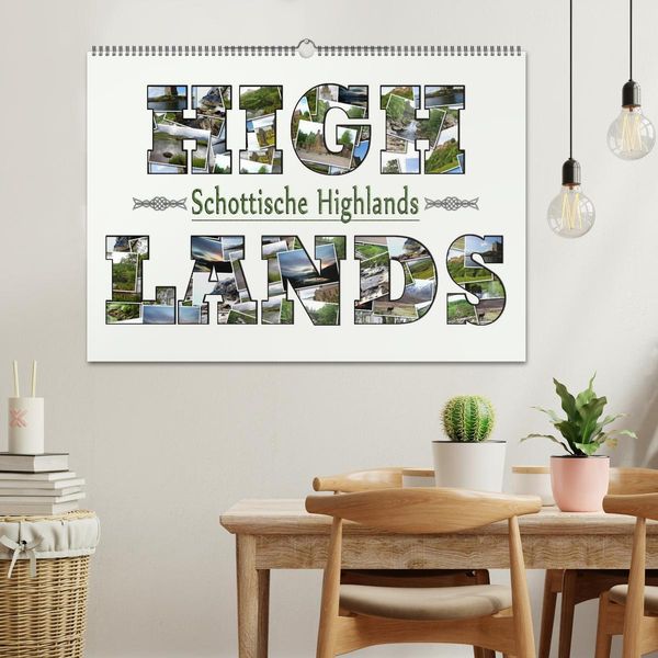 Produktbild: Schottische Highlands (Wandkalender 2026 DIN A2 quer), CALVENDO Monatskalender