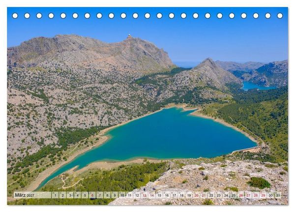 Produktbild: Wanderlust Mallorca - Pfade der Tramuntana (Tischkalender 2027 DIN A5 quer), CALVENDO Monatskalender