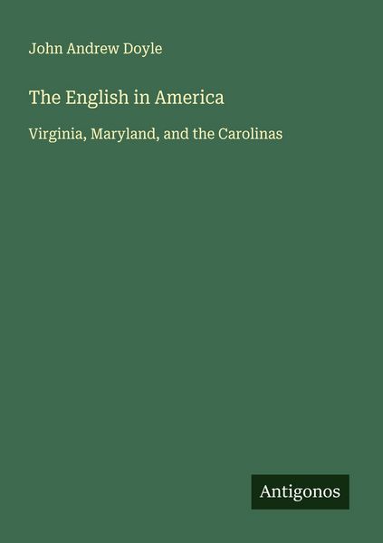 Produktbild: The English in America