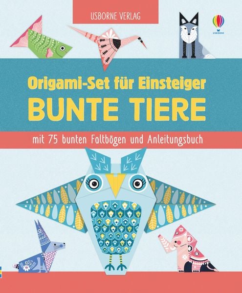 Produktbild: Origami-Set f&uuml;r Einsteiger: Bunte Tiere