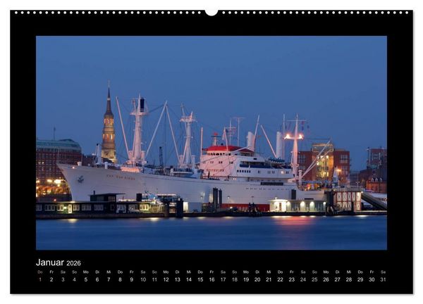 Produktbild: Hamburg - Impressionen (Wandkalender 2026 DIN A2 quer), CALVENDO Monatskalender