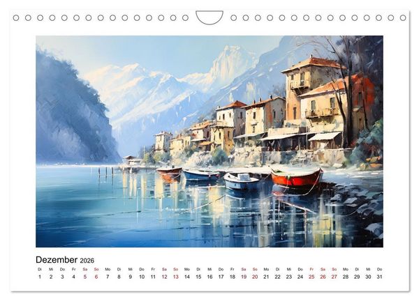 Produktbild: Lieblingssee (Wandkalender 2026 DIN A4 quer), CALVENDO Monatskalender