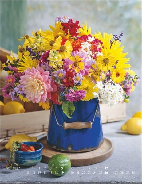 Produktbild: Die sch&ouml;nsten Blumenstr&auml;u&szlig;e Kalender 2027