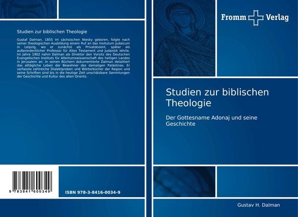 Produktbild: Studien zur biblischen Theologie