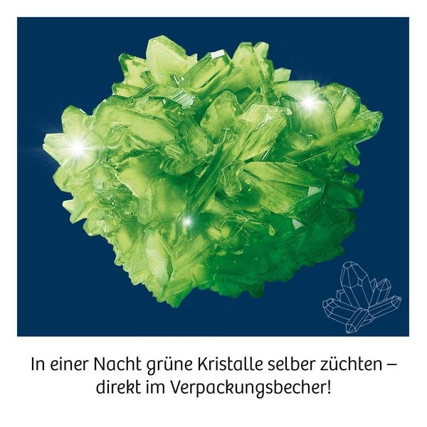 Produktbild: Gr&uuml;ne Kristalle selbst z&uuml;chten