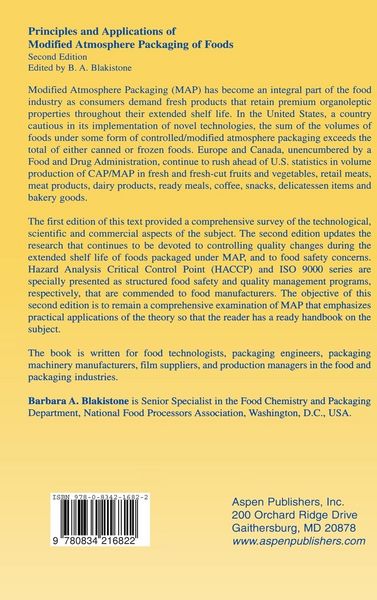 Produktbild: Principles and Applications of Modified Atmosphere Packaging of Foods