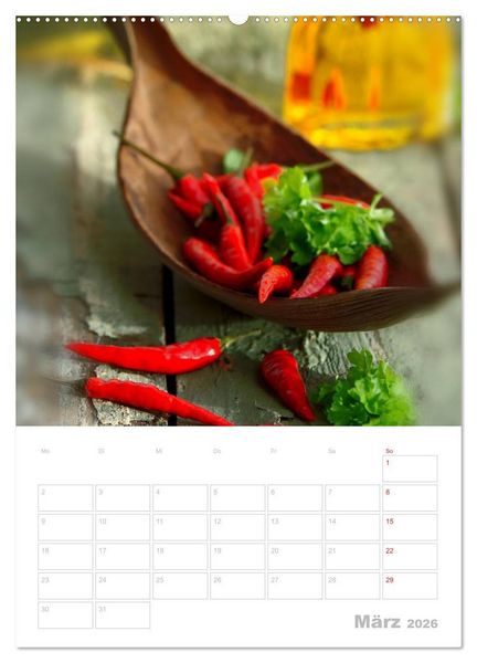 Produktbild: In der K&uuml;che Terminplaner (Wandkalender 2026 DIN A2 hoch), CALVENDO Monatskalender