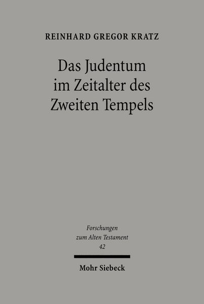 Produktbild: Das Judentum im Zeitalter des Zweiten Tempels