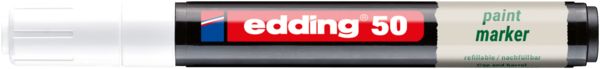 Produktbild: Edding 50 EcoLine 4-50-049 Lackmarker Wei&szlig; 2 mm, 3mm