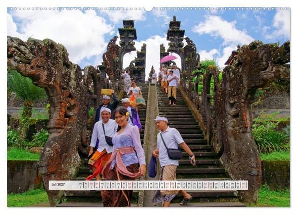 Produktbild: Bali - Faszination Indonesien (Wandkalender 2027 DIN A2 quer), CALVENDO Monatskalender