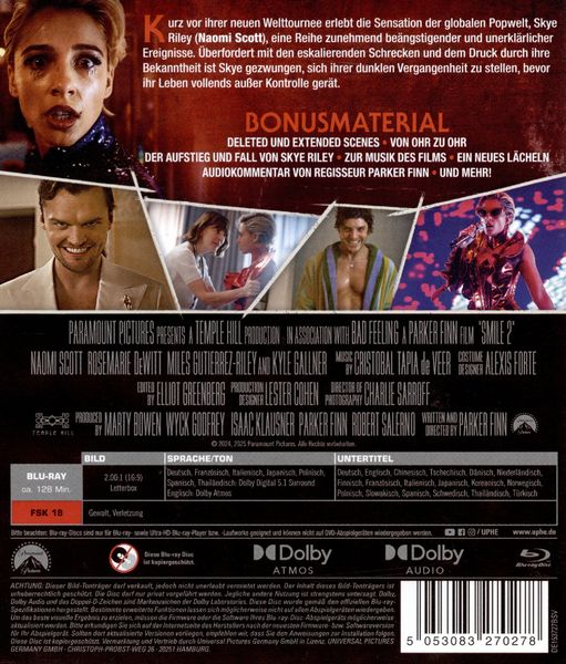 Produktbild: Smile 2 - Siehst du es auch? [Blu-ray]