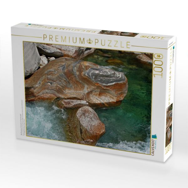 Produktbild: CALVENDO Puzzle Die Verzasca Schweiz im Verzascatal | 1000 Teile Lege-Gr&ouml;&szlig;e 64x48cm Foto-Puzzle f&uuml;r gl&uuml;ckliche Stunden