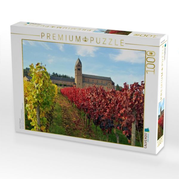 Produktbild: CALVENDO Puzzle Abtei St. Hildegard 1000 Teile Puzzle quer | 1000 Teile Lege-Gr&ouml;&szlig;e 64 &times; 48 cm Foto-Puzzle f&uuml;r gl&uuml;ckliche Stunden