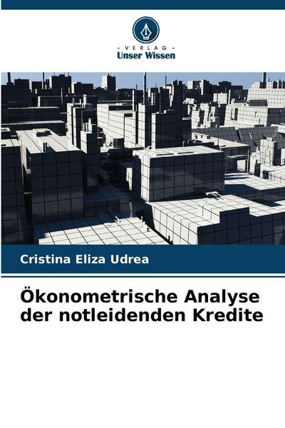 Produktbild: &Ouml;konometrische Analyse der notleidenden Kredite