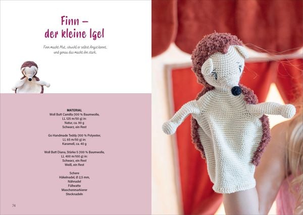 Produktbild: Fantasievolle Handpuppen h&auml;keln