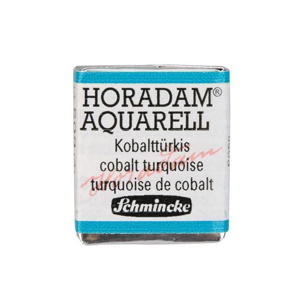 Produktbild: Schmincke Horadam Aquarell 1/2 N&auml;pfchen, Kobaltt&uuml;rkis