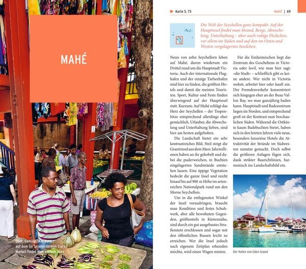 Produktbild: POLYGLOTT on tour Reisef&uuml;hrer Seychellen